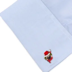 Cufflinks, Inc. Santa Pug Gift Set