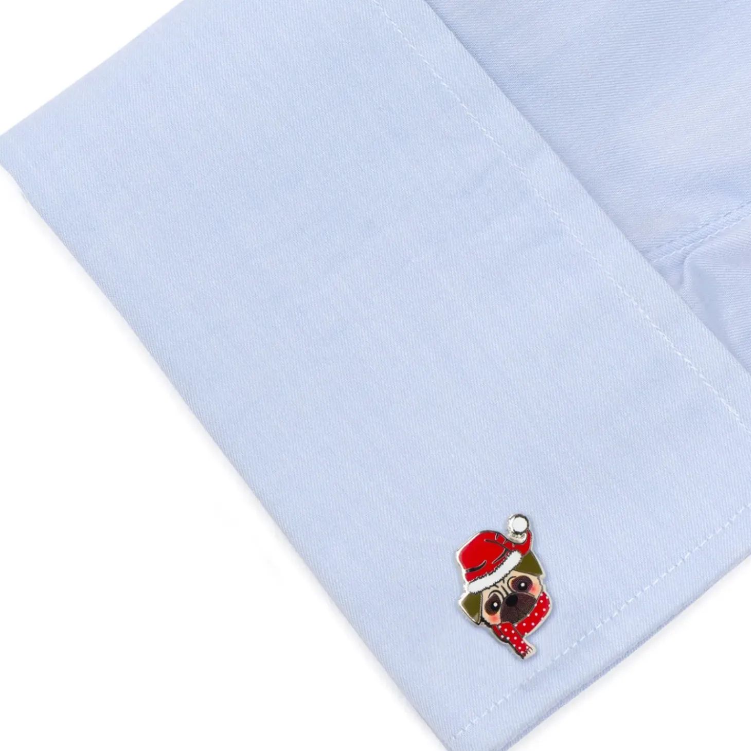 Cufflinks, Inc. Santa Pug Gift Set