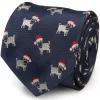 Cufflinks, Inc. Santa Pug Men's Tie