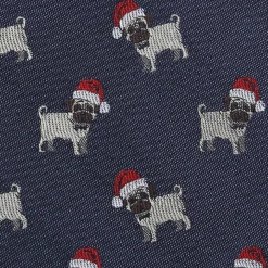 Cufflinks, Inc. Santa Pug Men's Tie