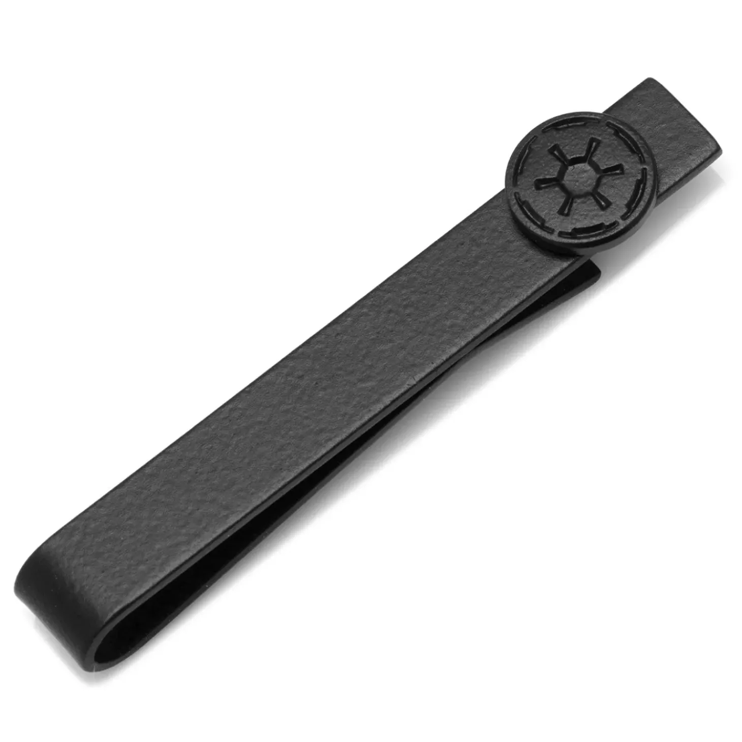 Star Wars Satin Black Imperial Symbol Tie Bar