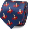 Disney Sebastian Hidden Message Blue Men's Tie