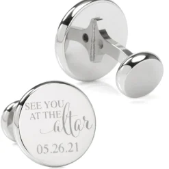 Ox and Bull Trading Co. See You at the Altar Custom Photo Cufflinks