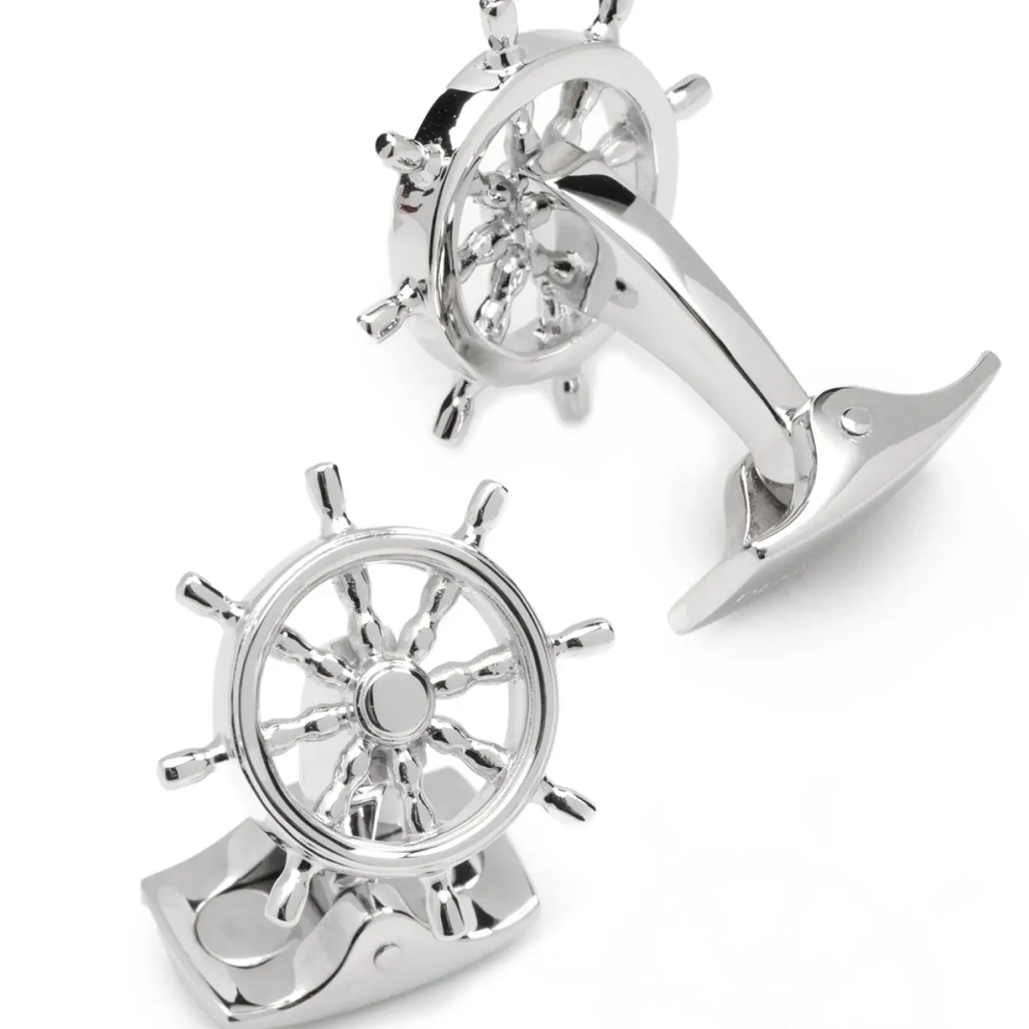 Deakin & Francis Ships Wheel Cufflinks