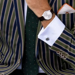 Deakin & Francis Ships Wheel Cufflinks