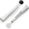 Ox and Bull Trading Co. Silver and Onyx Tie Bar