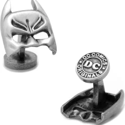 DC Comics Silver Batman Mask Cufflinks