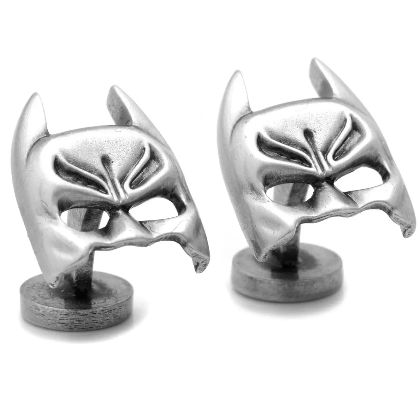 DC Comics Silver Batman Mask Cufflinks