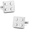 Cufflinks, Inc. Silver Building Block Cufflinks
