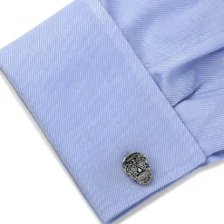 Cufflinks, Inc. Silver Day of the Dead Cufflinks