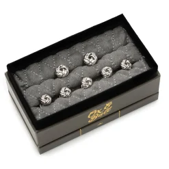 Ox and Bull Trading Co. Silver Knot 5-Stud Set
