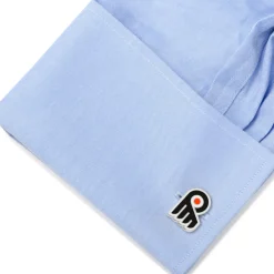NHL Silver Philadelphia Flyers Cufflinks