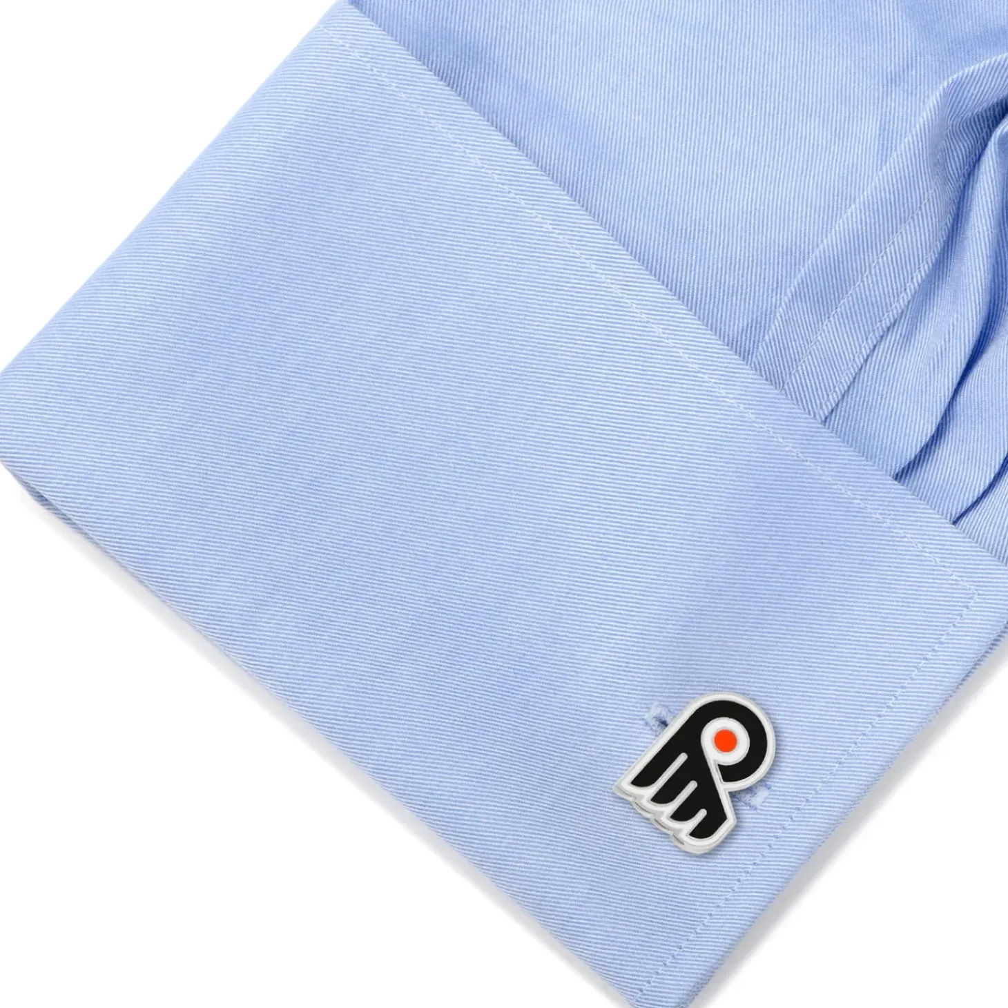 NHL Silver Philadelphia Flyers Cufflinks