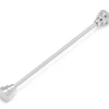 Ox and Bull Trading Co. Silver Steps Eyelet Collar Bar