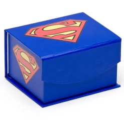 DC Comics Silver Superman Shield Cufflinks