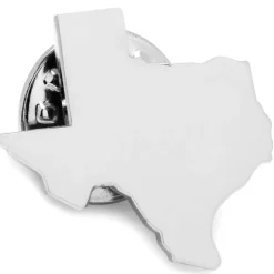 Cufflinks, Inc. Silver Texas Lapel Pin