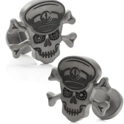 Ox and Bull Trading Co. Skull Hold Fast Cufflinks