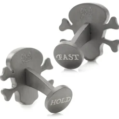 Ox and Bull Trading Co. Skull Hold Fast Cufflinks