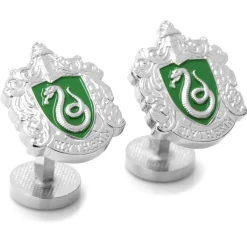 Harry Potter Slytherin Crest Cufflinks