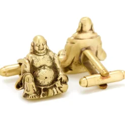 Cufflinks, Inc. Smiling Buddha Cufflinks