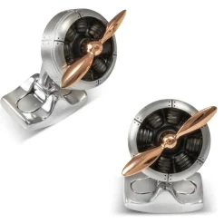 Deakin & Francis Sopwith Propeller Cufflinks
