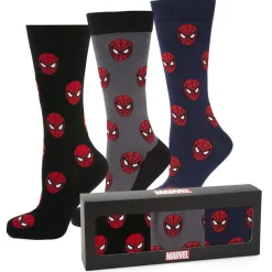 Marvel Spider-Man 3 Pack Socks Set