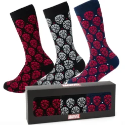Marvel Spider-Man Dot 3 Pack Socks