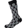 Marvel Spider-Man Dot Gray and Black Socks