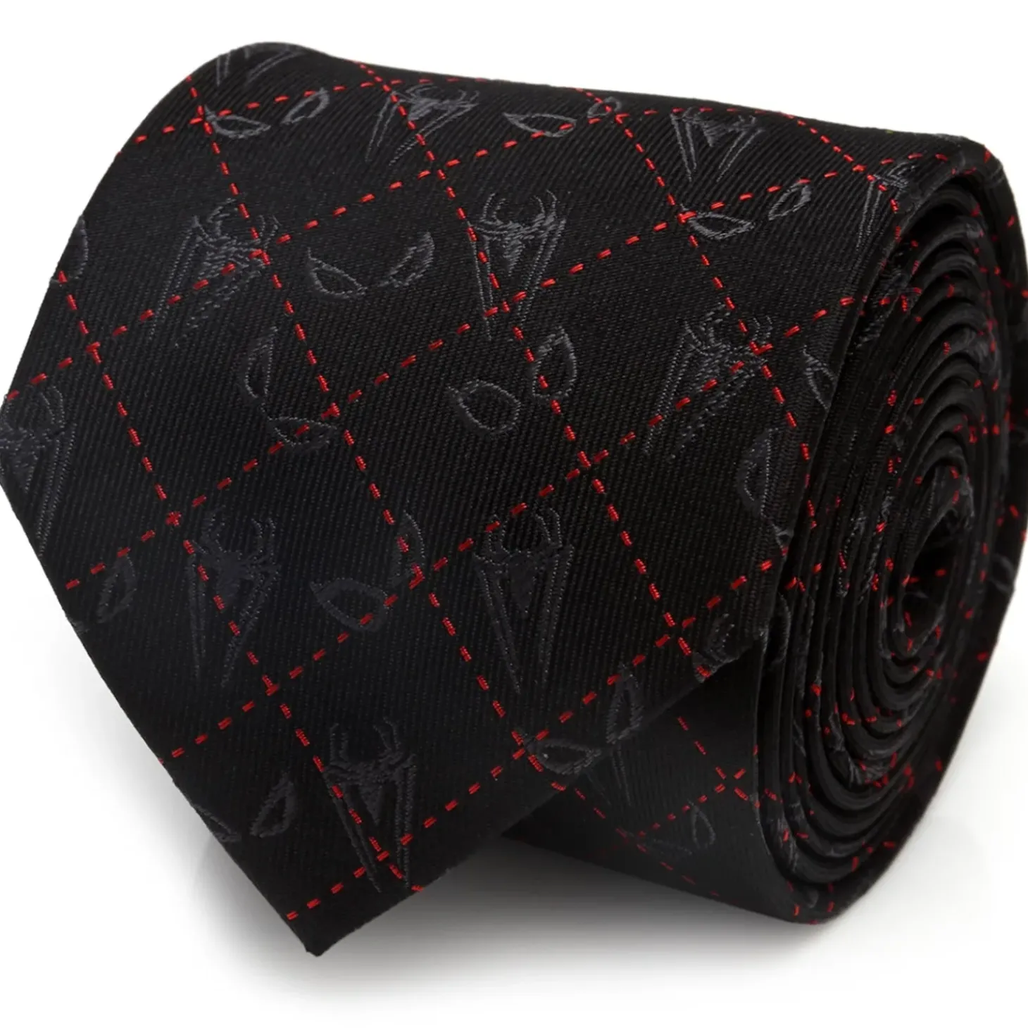 Marvel Spider-Man Eyes Diamond Men's Tie