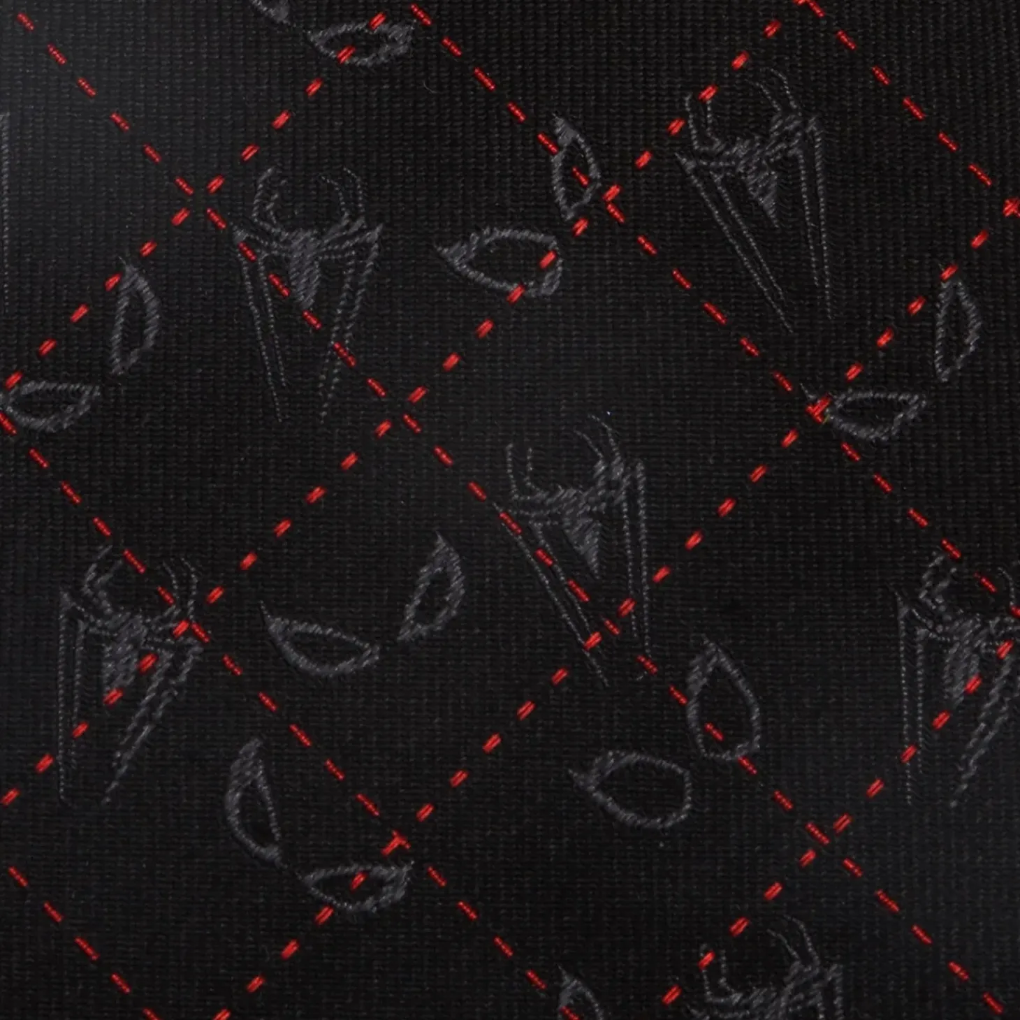 Marvel Spider-Man Eyes Diamond Men's Tie