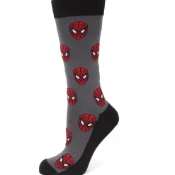 Marvel Spider-Man Gray Socks