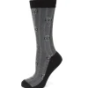 Marvel Spider-Man Herringbone Black Socks