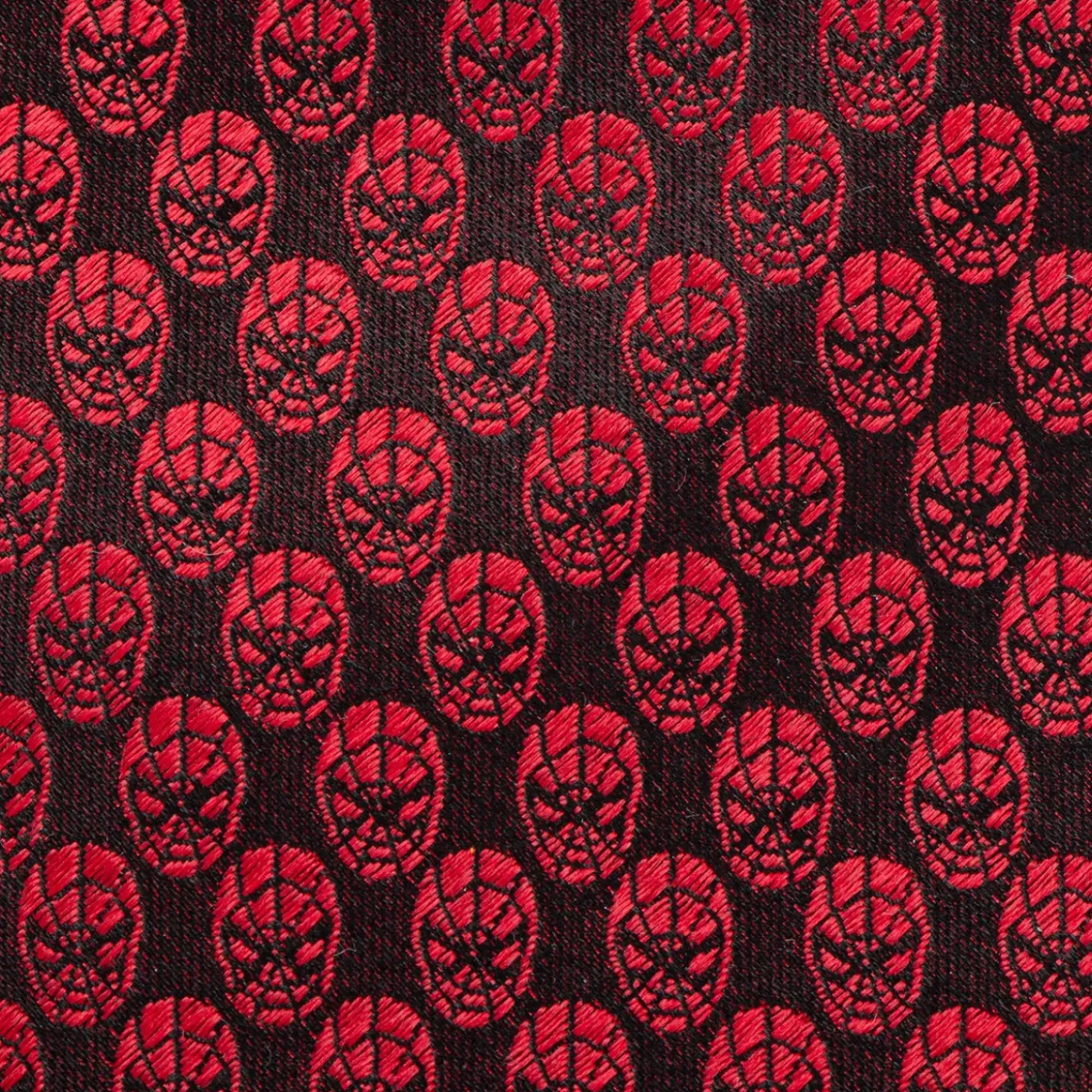 Marvel Spider-Man Mask Red Men's Tie