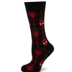 Marvel Spider-Man Web Black Socks