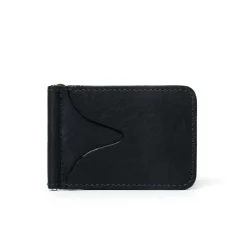 Moore & Giles SPRING ID WALLET RECLAIMED HEIRLOOM BLACK
