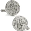 Ox and Bull Trading Co. St. Christopher Amulet Cufflinks