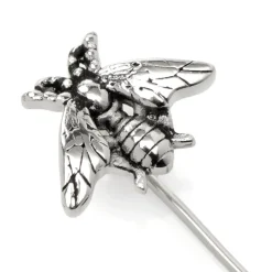 Ox and Bull Trading Co. Stainless Steel Bee Stick Pin