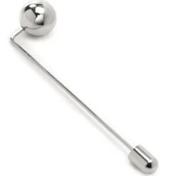 Ox and Bull Trading Co. Stainless Steel Circle Ball Stick Pin