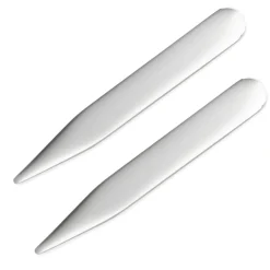 Ox and Bull Trading Co. Stainless Steel Engravable Collar Stays
