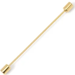 Ox and Bull Trading Co. Stainless Steel Gold Bar Collar Bar