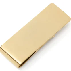 Ox and Bull Trading Co. Stainless Steel Gold Engravable Money Clip