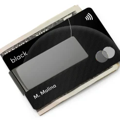 Ox and Bull Trading Co. Stainless Steel Gunmetal Engravable Money Clip