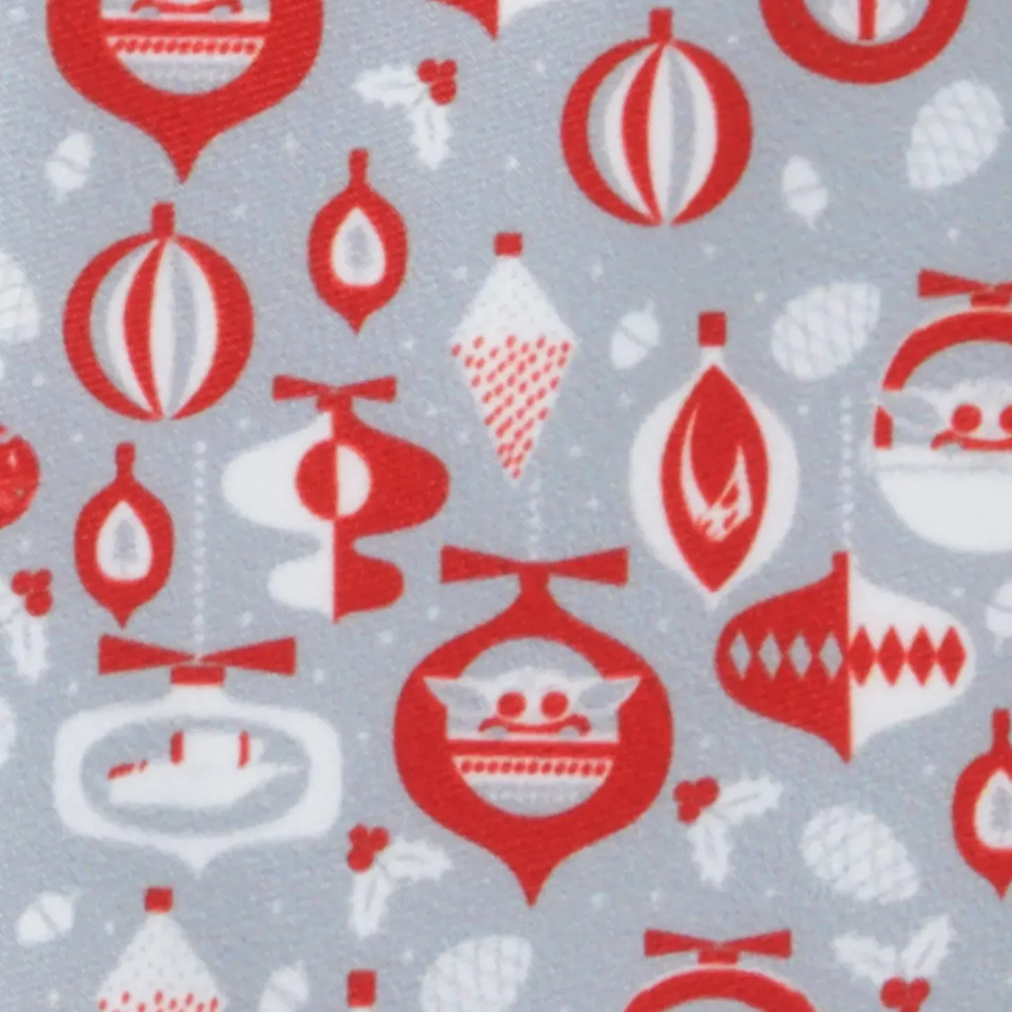 Star Wars Holiday Mando Red Men's Tie