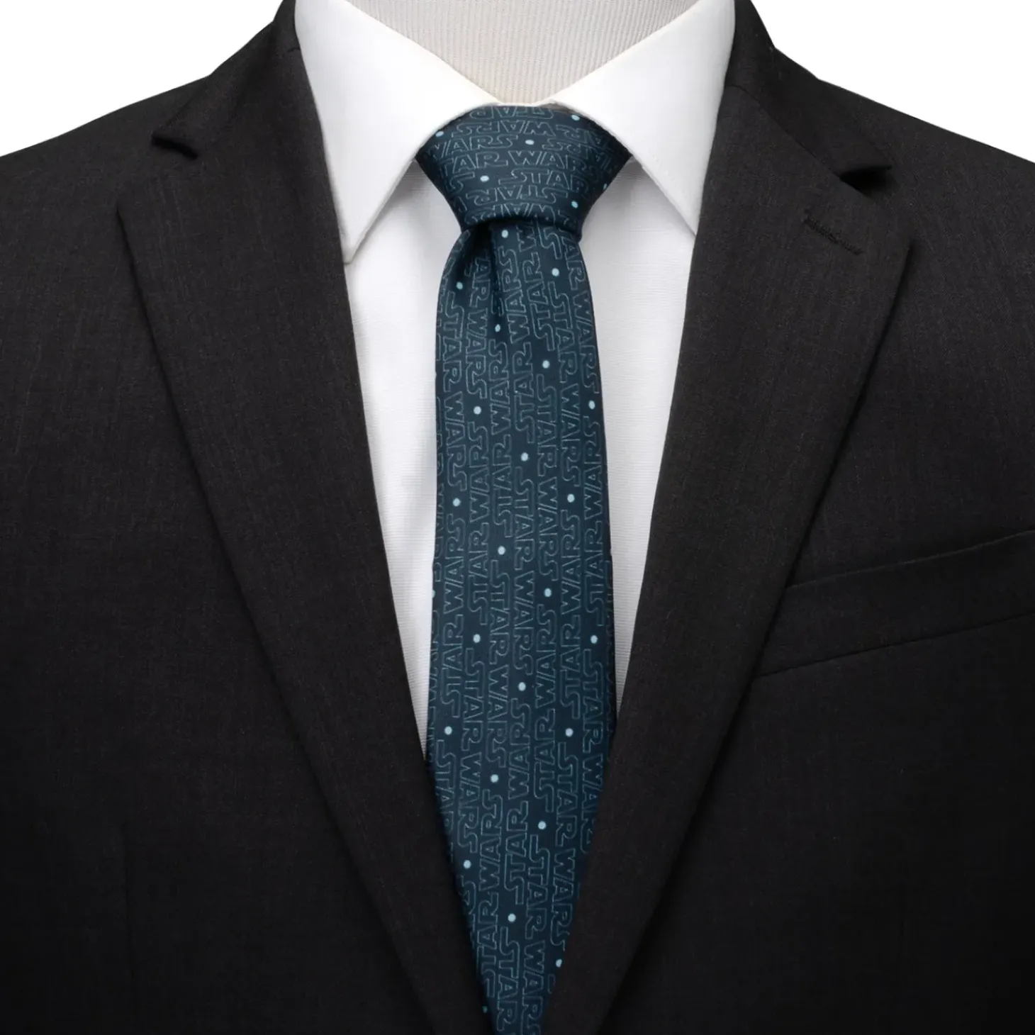 Star Wars Logo Blue Men's Tie