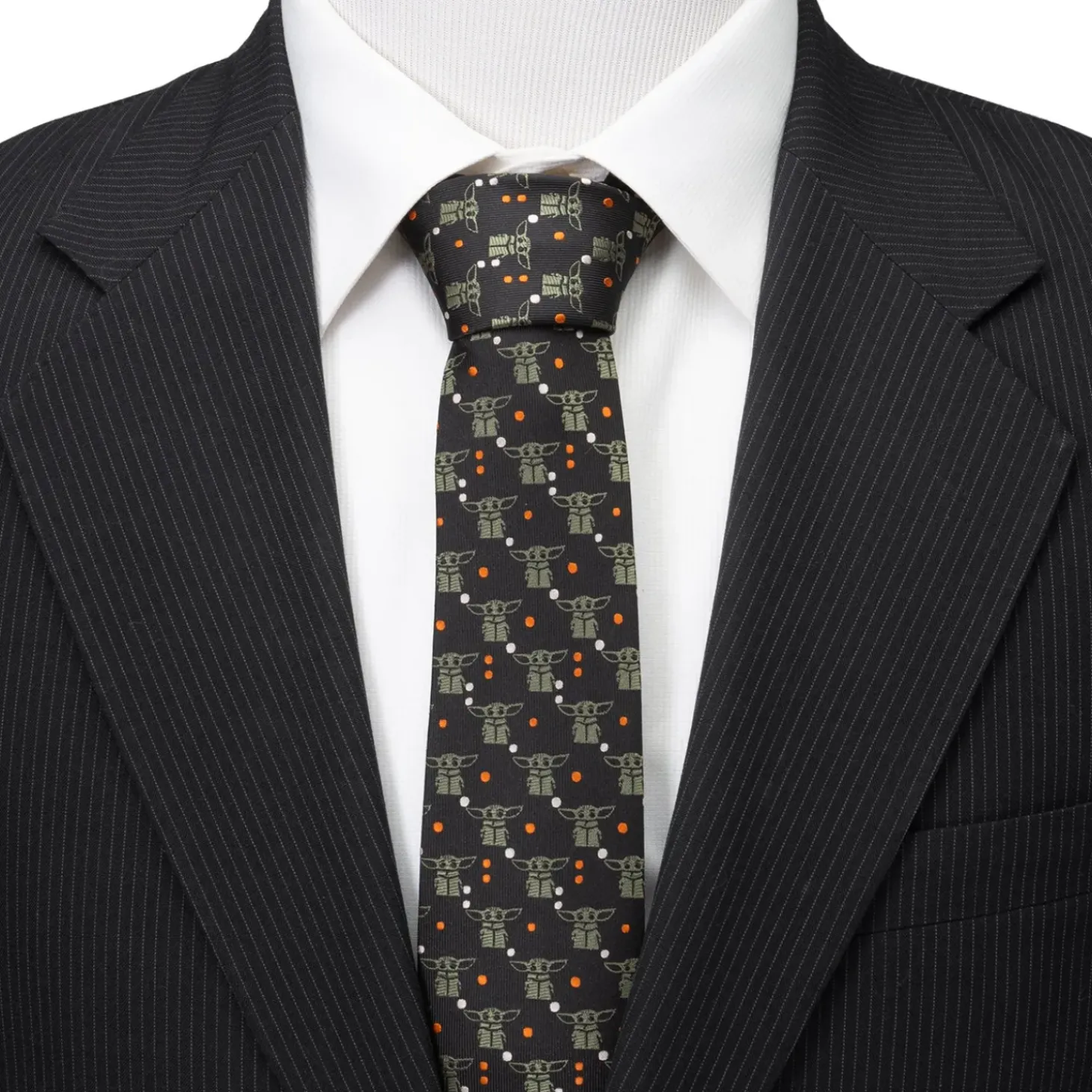 Star Wars The Child Black Men's Tie