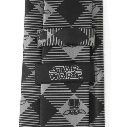 Star Wars The Child Check Black Men's Tie