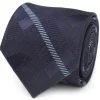 Game of Thrones Stark Direwolf Blue Plaid Silk Men's Tie
