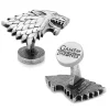 Game of Thrones Stark Direwolf Sigil Cufflinks