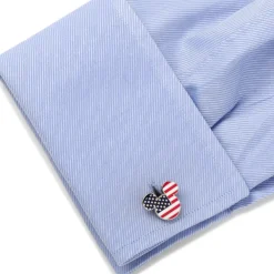 Disney Stars and Stripes Mickey Mouse Cufflinks