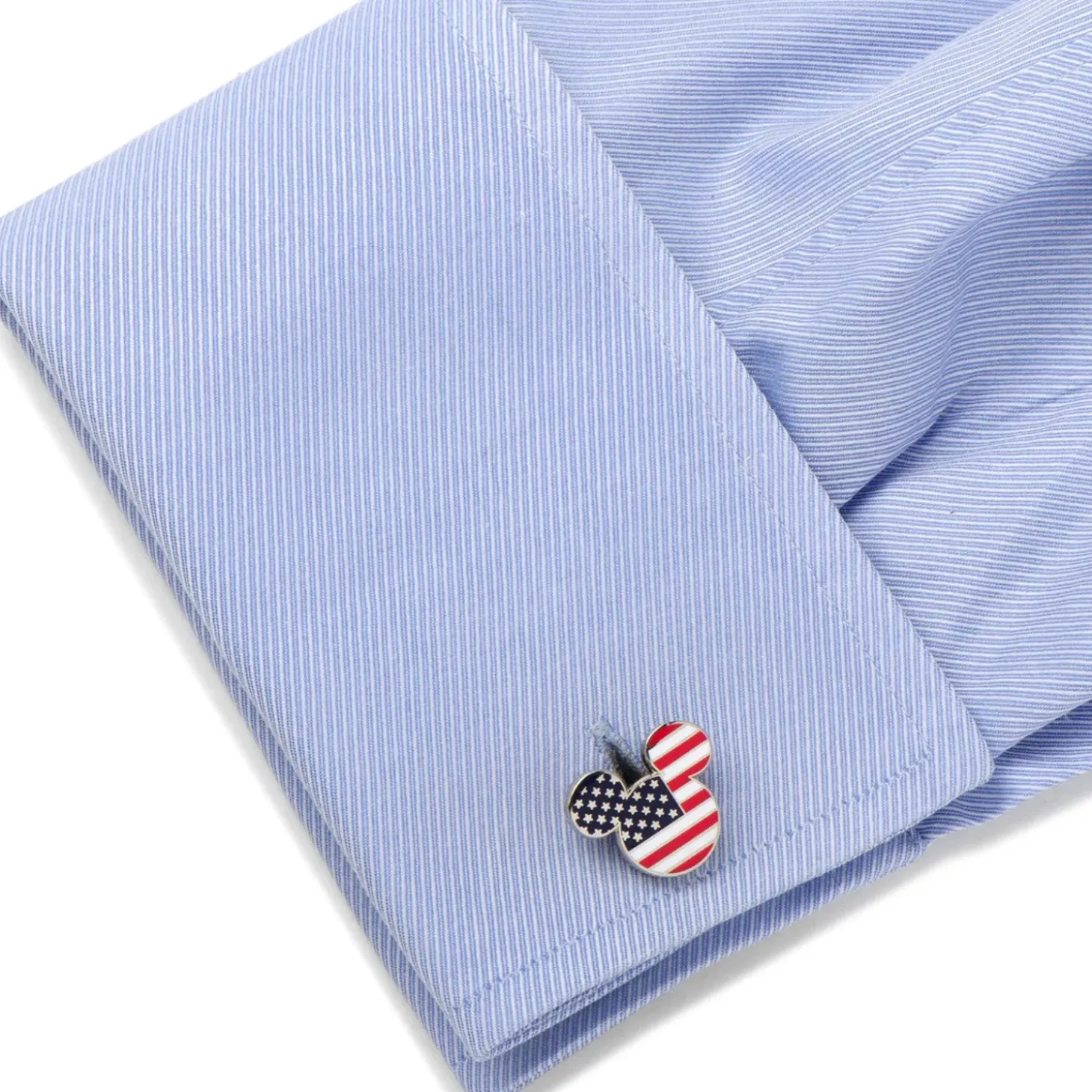 Disney Stars and Stripes Mickey Mouse Cufflinks